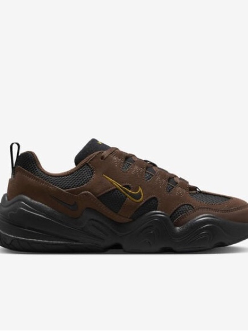 Brand New-Nike Tech Hera sneakers in the "Cacao Wow / Bronzine / Black"